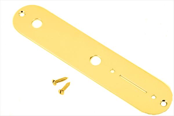 Fender Vintage Telecaster® Control Plate, 2-Hole (Gold)