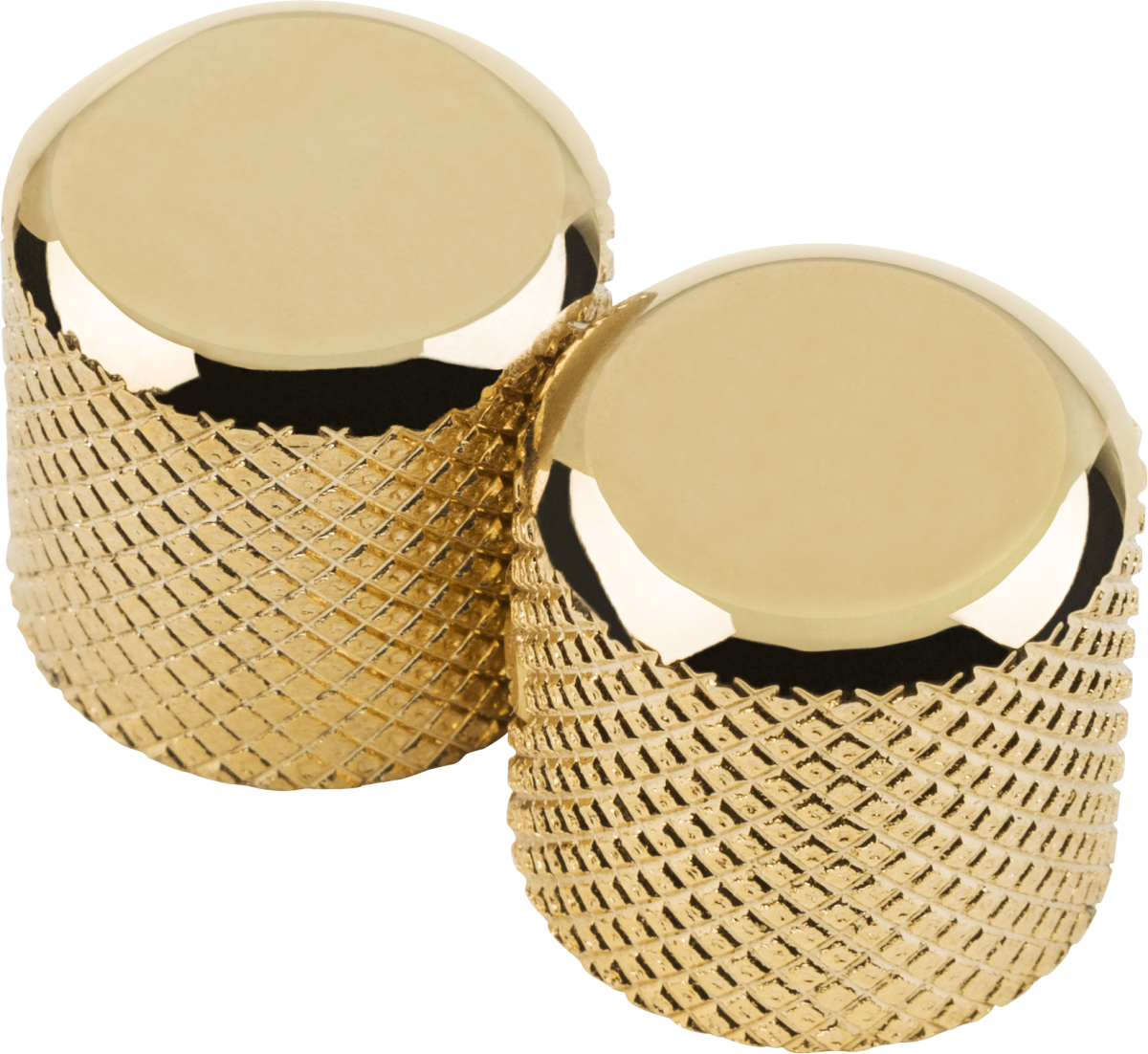 Fender Telecaster®/Precision Bass® Dome Knobs (Gold) (2)
