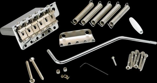 Fender 6-Saddle American Vintage Series Stratocaster® Tremolo Assembly, Left Handed (Chrome)