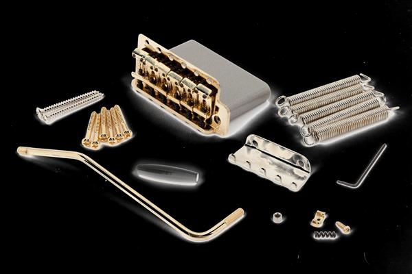 Fender 6-Saddle American Vintage Series Stratocaster® Tremolo Assembly (Gold)