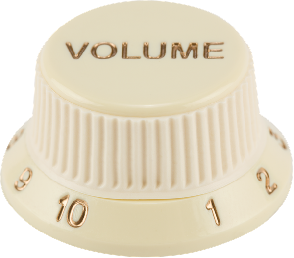 Fender Stratocaster® Soft Touch Knobs, Aged White