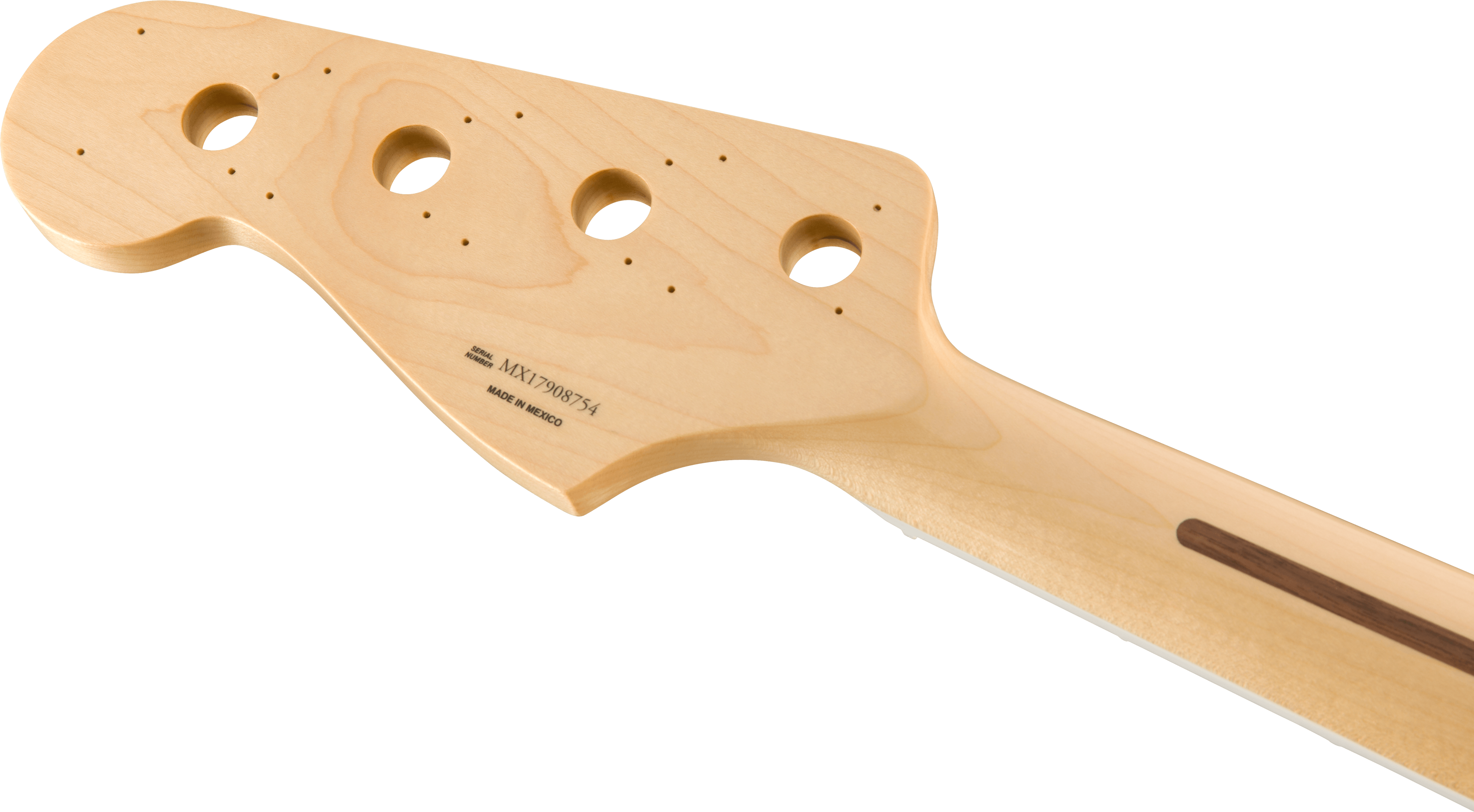 Fender Classic Series 70's Jazz Bass® Neck, 20 Medium Jumbo Frets, Block Inlay, Pau Ferro