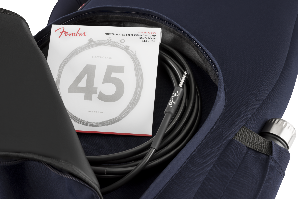 Fender Troubadour™ Electric Bass Gig Bag, Navy