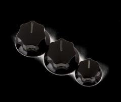 Fender Jazz Bass® Knobs (3)