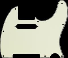 Fender Pickguard, Telecaster®, 8-Hole Mount, Mint Green, 3-Ply