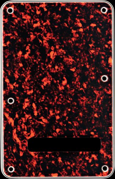 Fender Backplate, Stratocaster®, Brown Tortoise Shell, 4-Ply