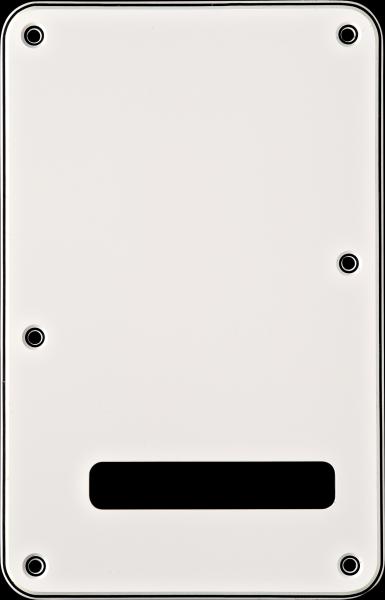 Fender Backplate, Stratocaster®, White (W/B/W), 3-Ply