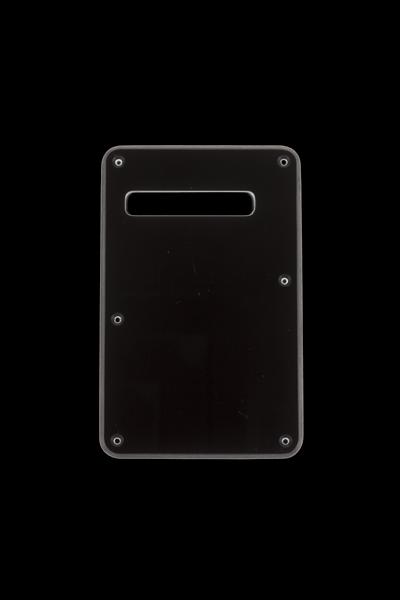 Fender Backplate, Stratocaster®, Black, 1-Ply
