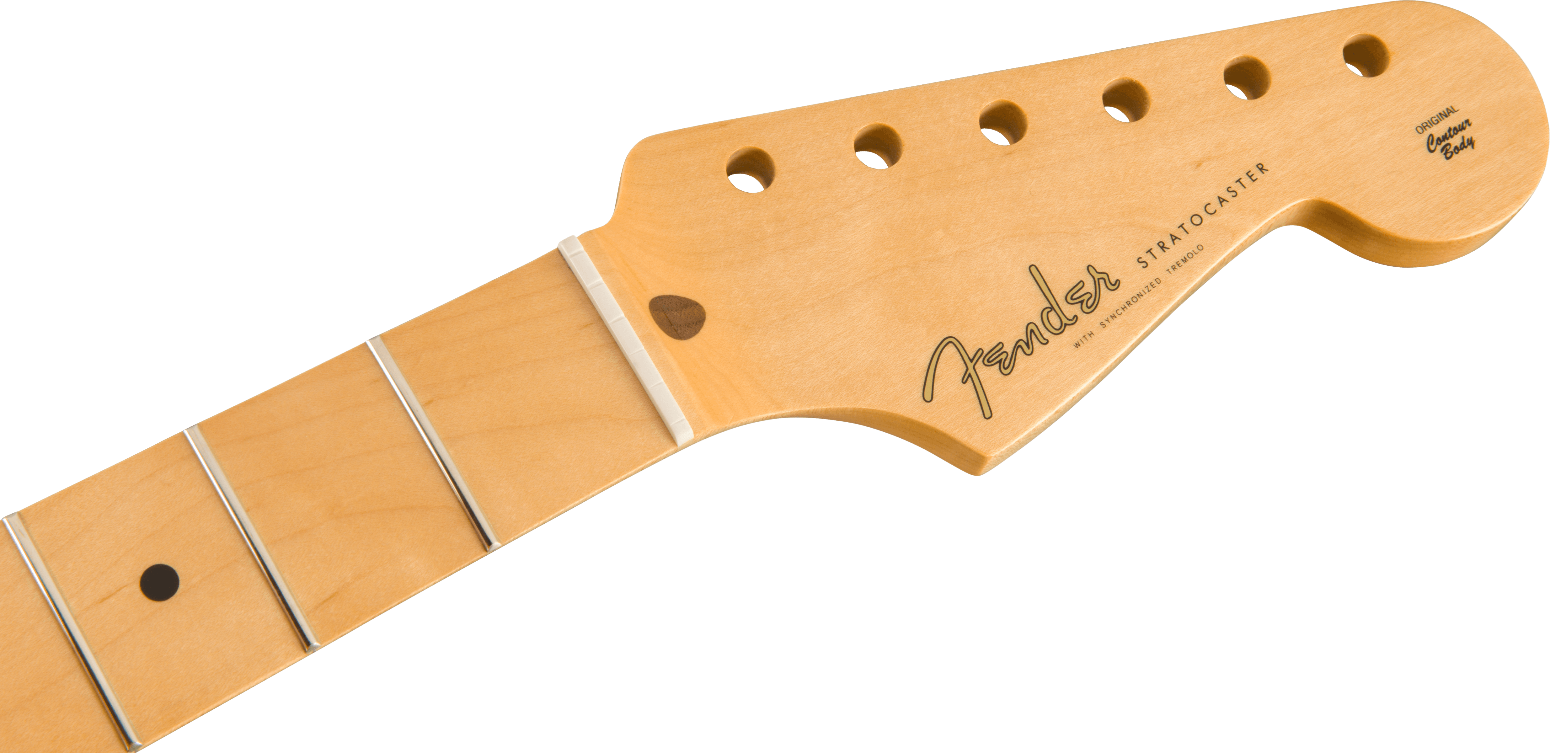 Fender Classic Player '50s Stratocaster® Neck, 21 Medium Jumbo Frets, Maple, Soft "V" Shape, Maple Fingerboard