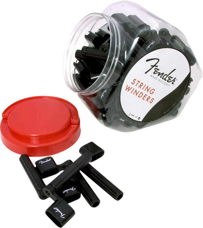 Fender String Winders, Black (Bowl of 50)