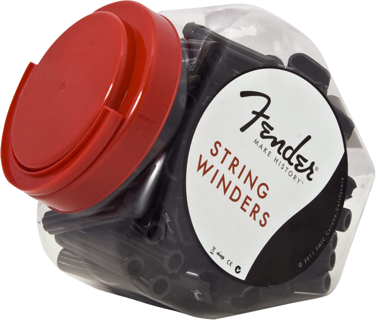 Fender String Winders, Black (Bowl of 50)