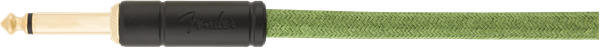 Fender Festival Instrument Cable, Straight/Angle, 10', Pure Hemp, Green