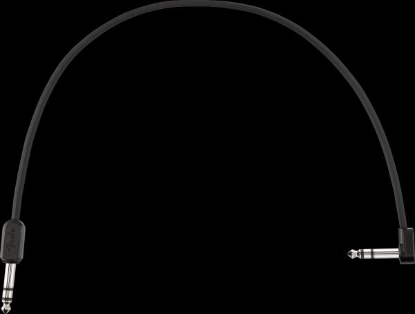 Fender Blockchain 16" Patch Cable, Stereo TRS, Straight/Angle