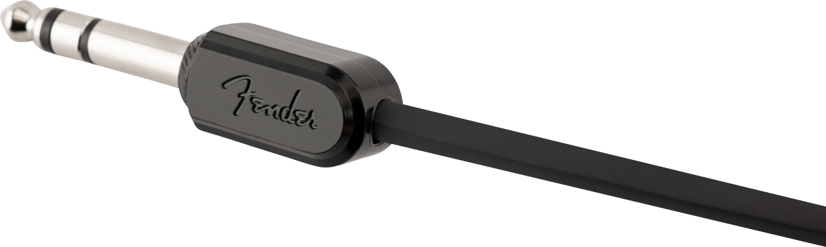 Fender Blockchain 16" Patch Cable, Stereo TRS, Straight/Angle