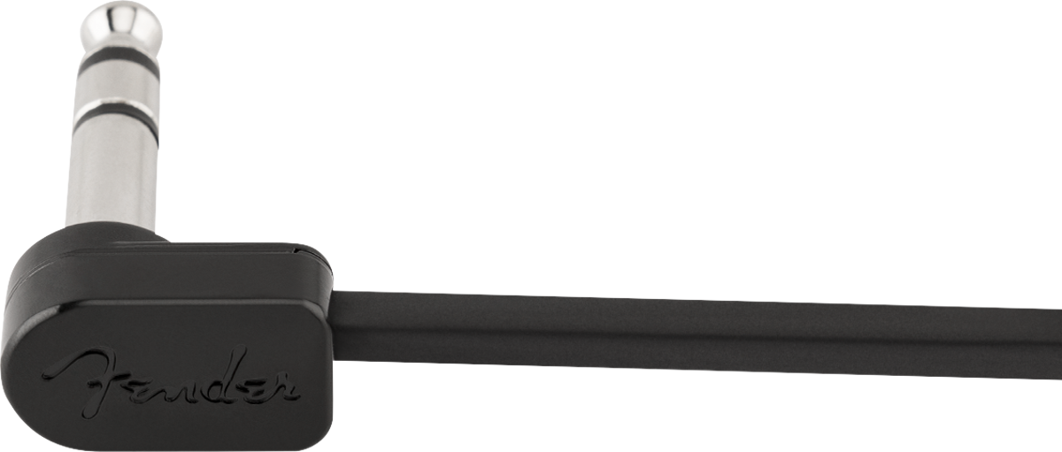 Fender Blockchain 16" Patch Cable, Stereo TRS, Straight/Angle