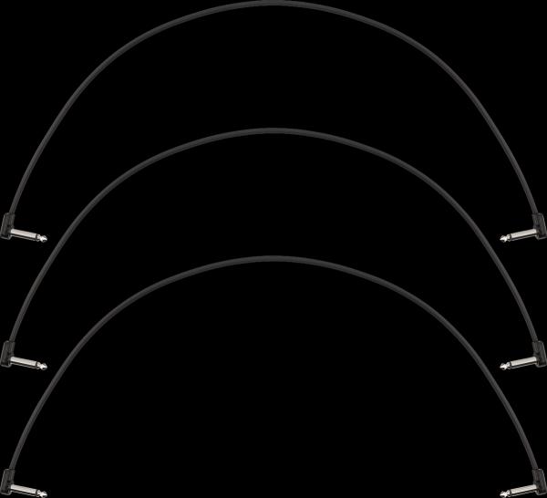 Fender Blockchain 24" Patch Cable, 3-pack, Angle/Angle