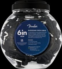 Fender Fender® Blockchain Patch Cable Bowl, Black (50-count)
