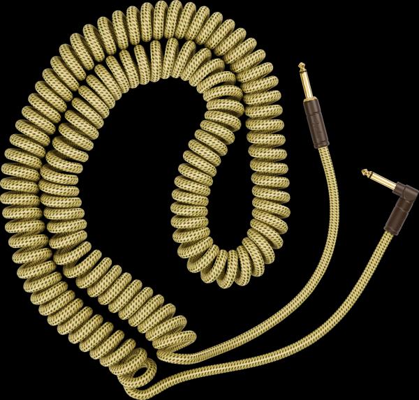 Fender Deluxe Coil Cable, 30', Tweed