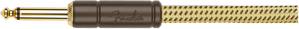 Fender Deluxe Coil Cable, 30', Tweed