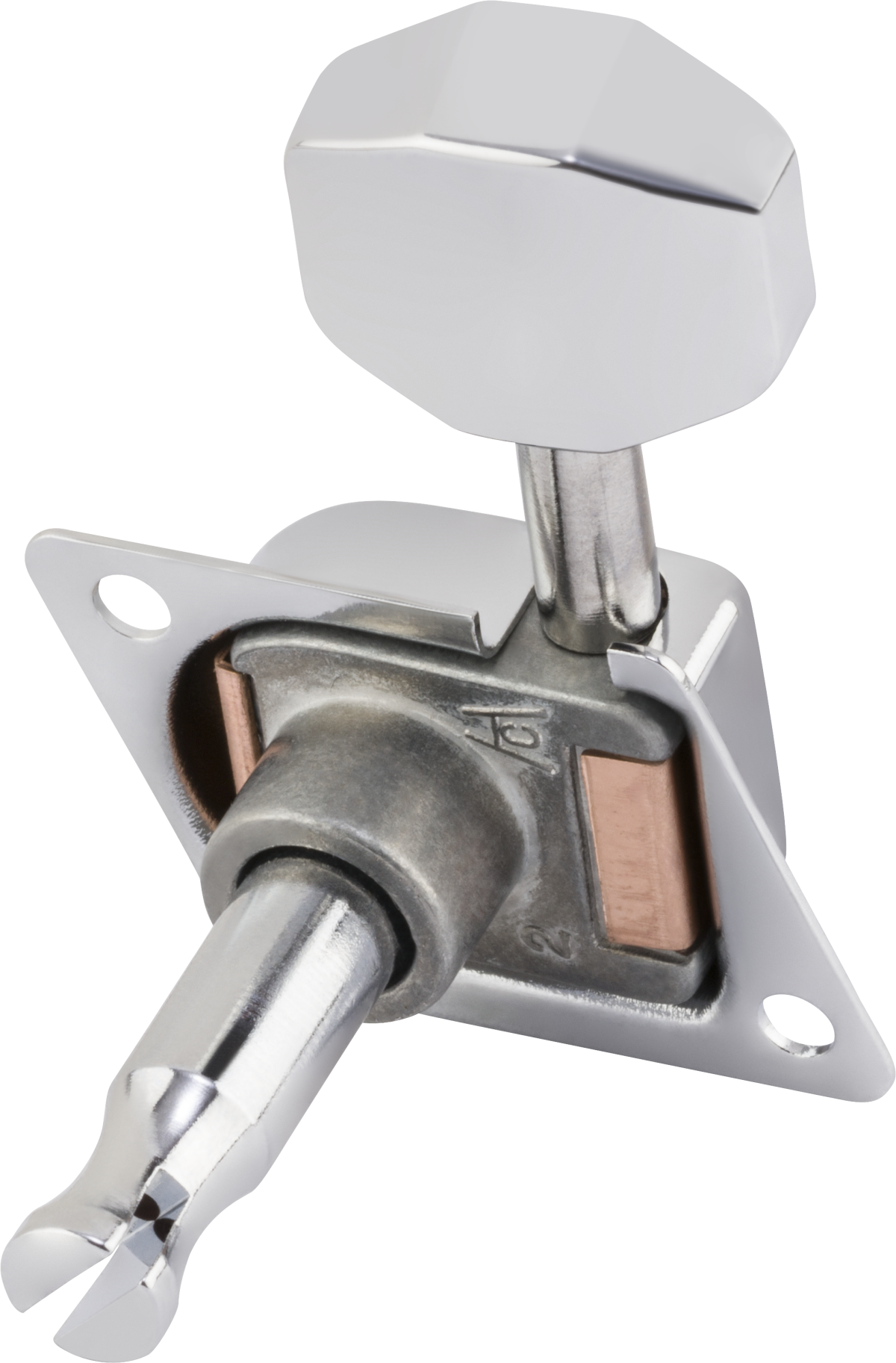 Fender 70s "F" Style Stratocaster®/Telecaster® Tuning Machines Chrome (6)