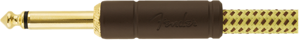 Fender Deluxe Series Instrument Cable, Straight/Straight, 25', Tweed