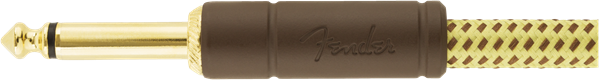Fender Deluxe Series Instruments Cable, Straight/Straight, 5', Tweed