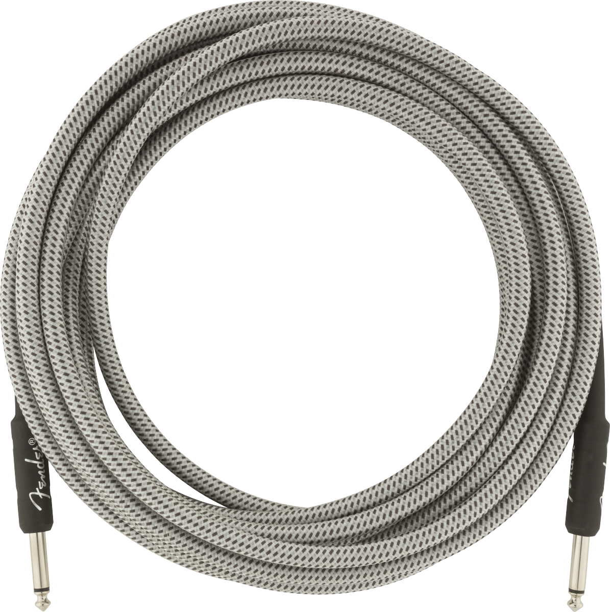 Fender Professional Series Instrument Cable, 18.6', White Tweed
