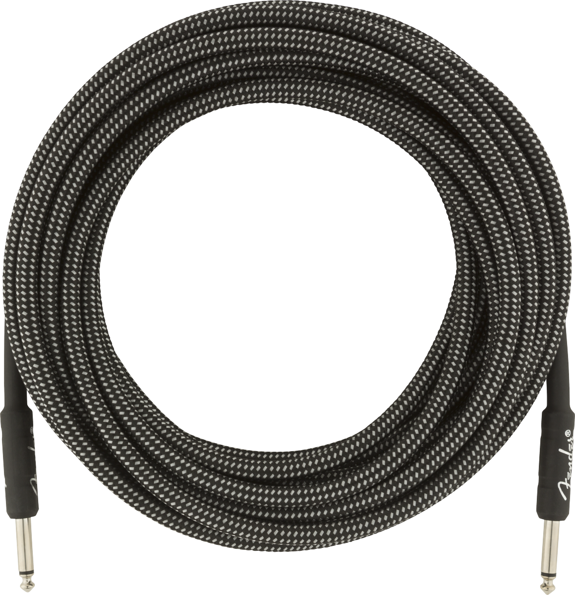 Fender Professional Series Instrument Cable, 25', Gray Tweed