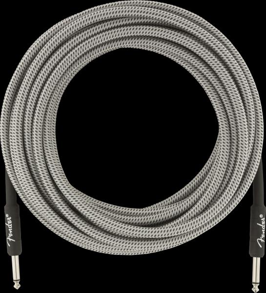 Fender Professional Series Instrument Cable, 25', White Tweed