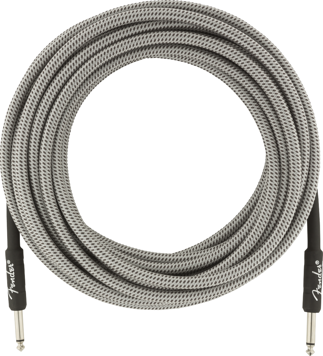 Fender Professional Series Instrument Cable, 25', White Tweed