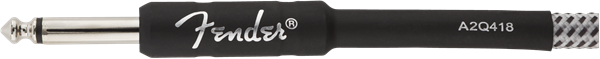 Fender Professional Series Instrument Cables, 10', Gray Tweed