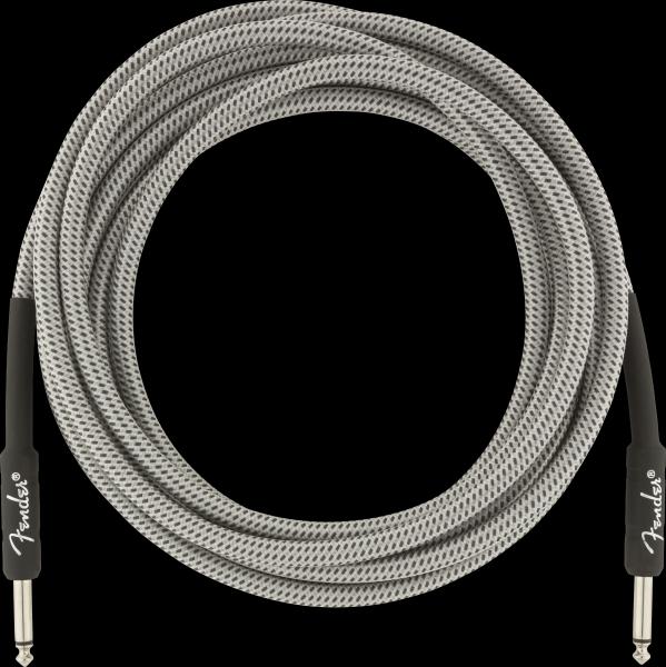 Fender Professional Series Instrument Cable, 15', White Tweed