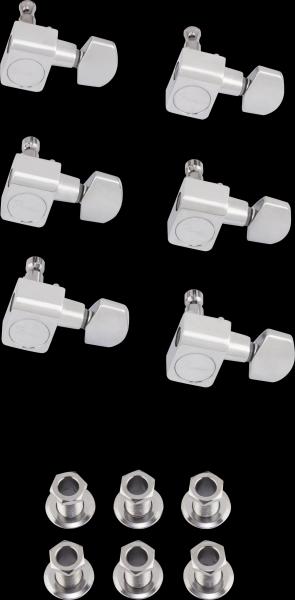 Fender American Standard Series Guitar Tuning Machines Chrome (6)