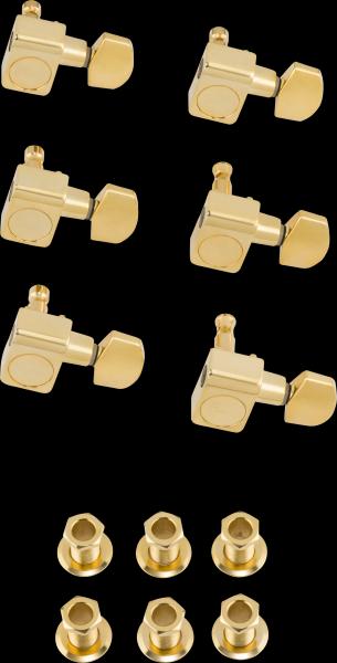 Fender American Standard Series Guitar Tuning Machines Gold (6)