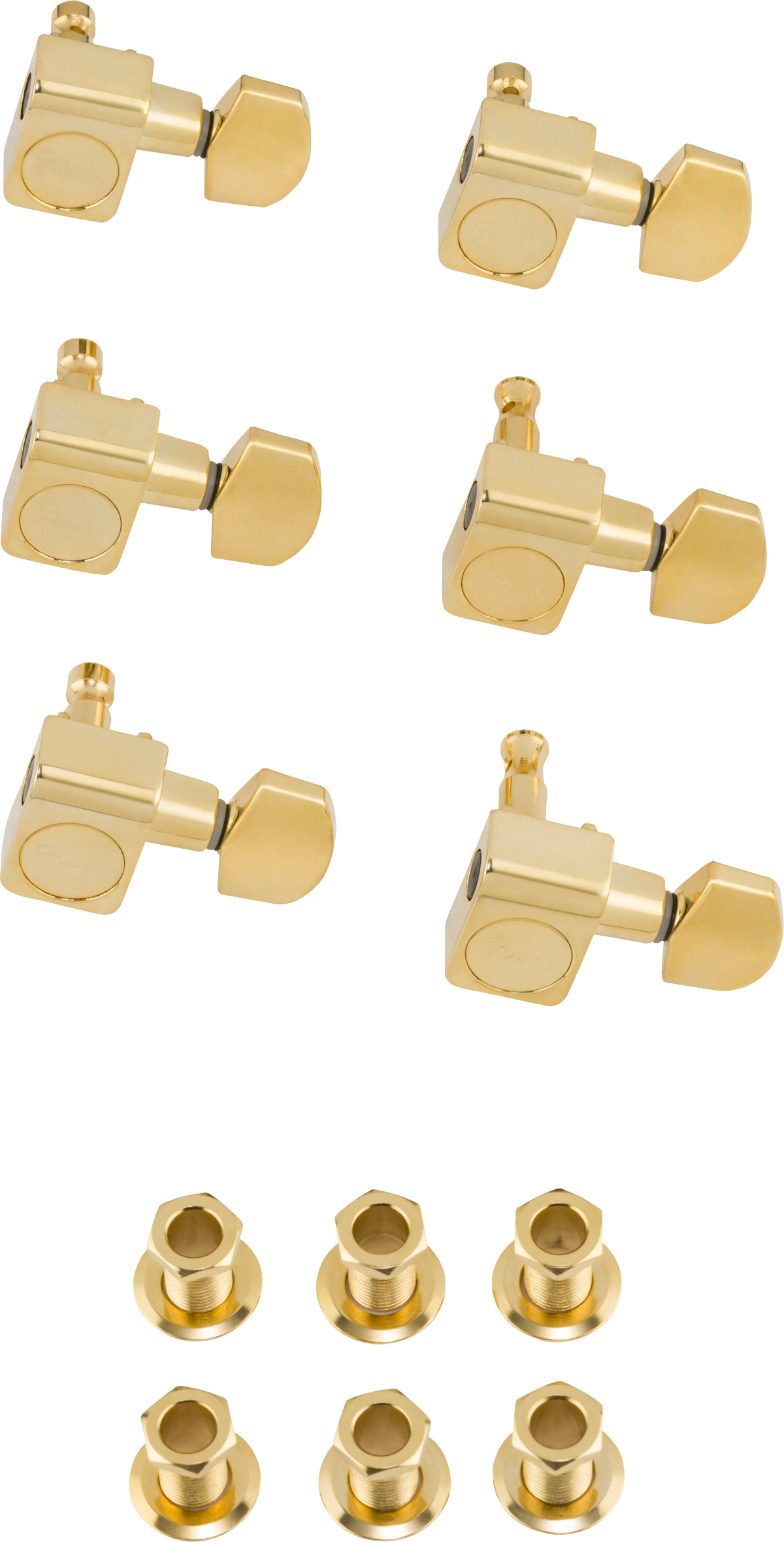 Fender American Standard Series Guitar Tuning Machines Gold (6)