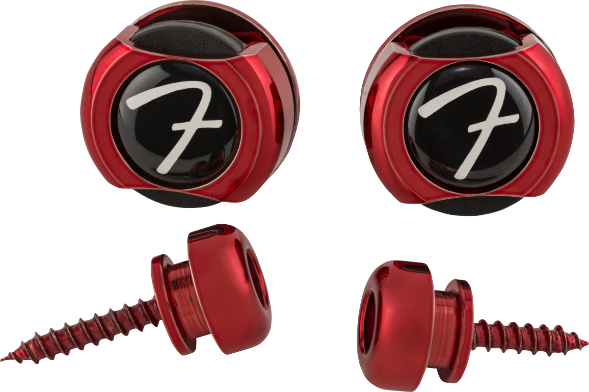 Fender Infinity Strap Locks, Red