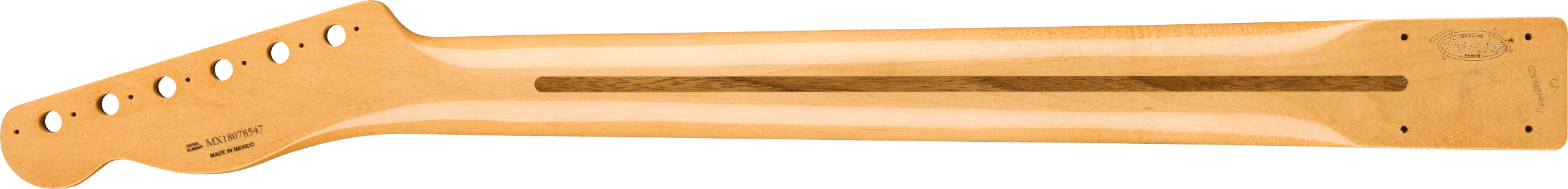 Fender Fender® 1951 Telecaster® Neck, Fat "U" Shape, Narrow Tall Frets, 9.5", Maple