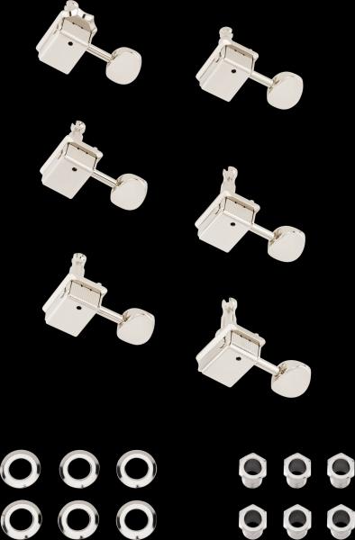Fender ClassicGear™ Staggered Tuning Machines, Chrome