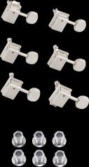 Fender ClassicGear™ Tuning Machines, Chrome