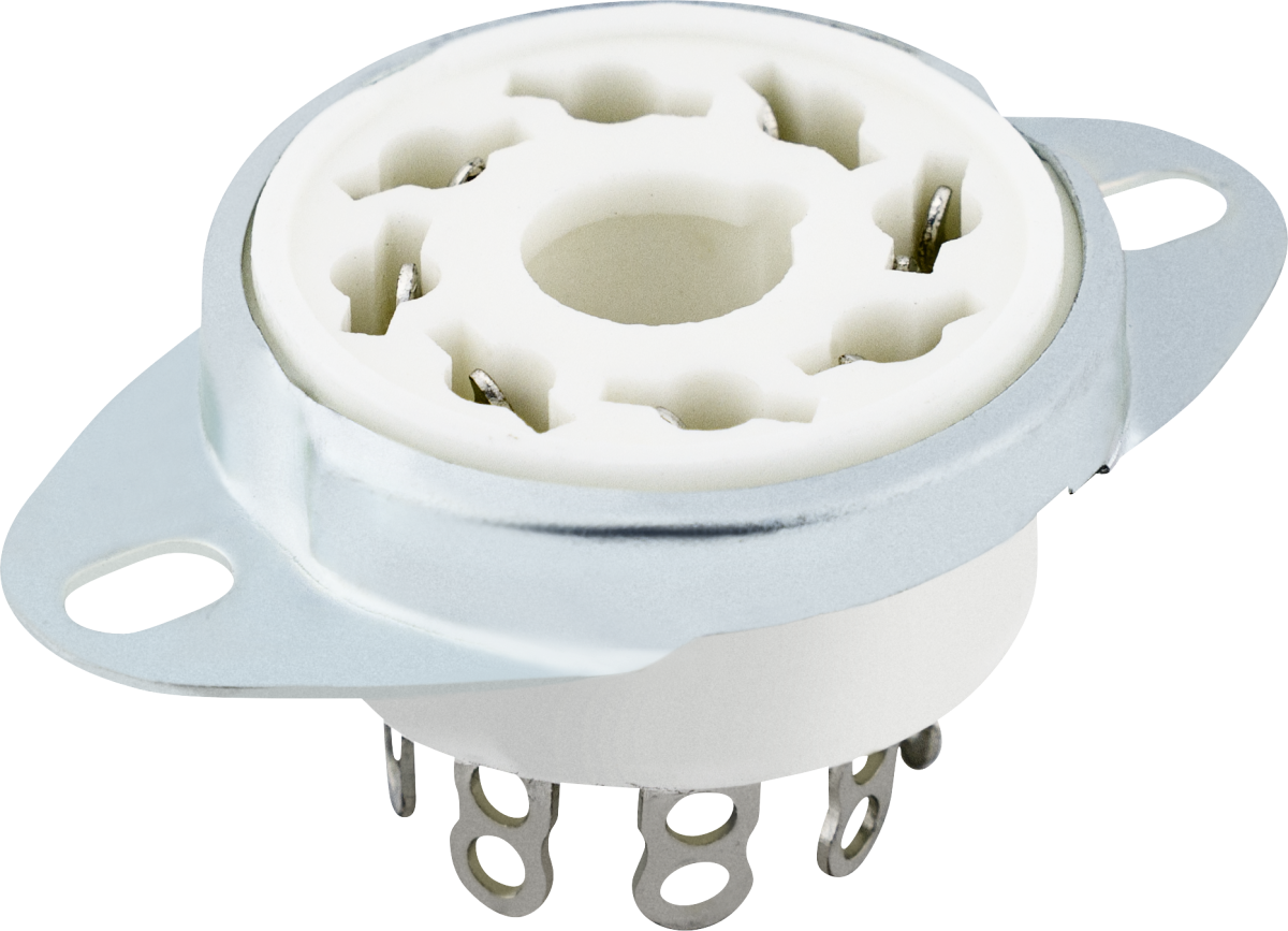 Fender Pure Vintage Power Tube Socket, Octal (8-Pin)