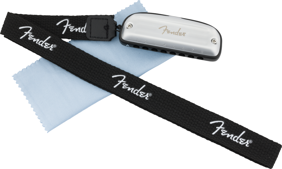 Fender Blues Junior® Diatonic 8-hole Harmonica, Key of G