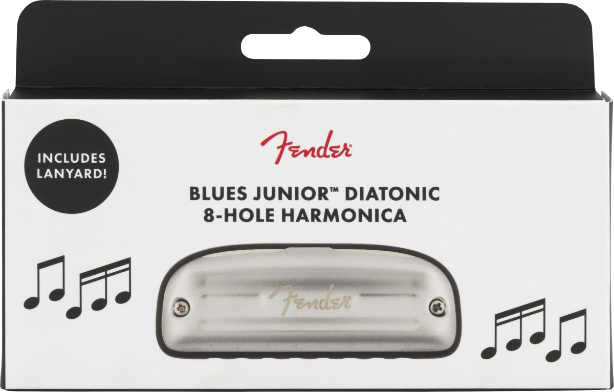 Fender Blues Junior® Diatonic 8-hole Harmonica, Key of C