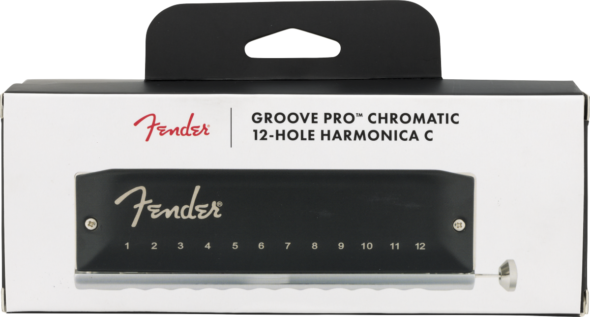 Fender Groove Pro™ Chromatic 12-Hole Harmonica, Key of C