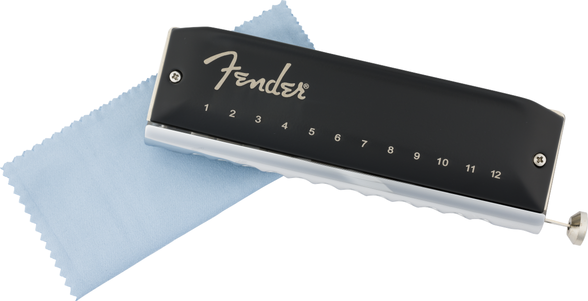 Fender Groove Pro™ Chromatic 12-Hole Harmonica, Key of C