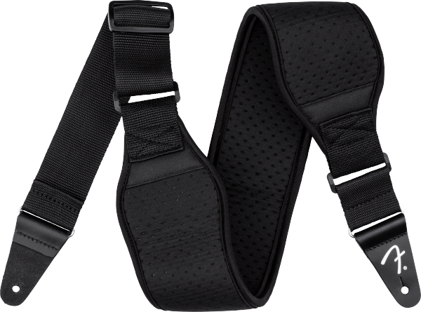 Fender Swell™ Neoprene Strap, Black, 3.5"