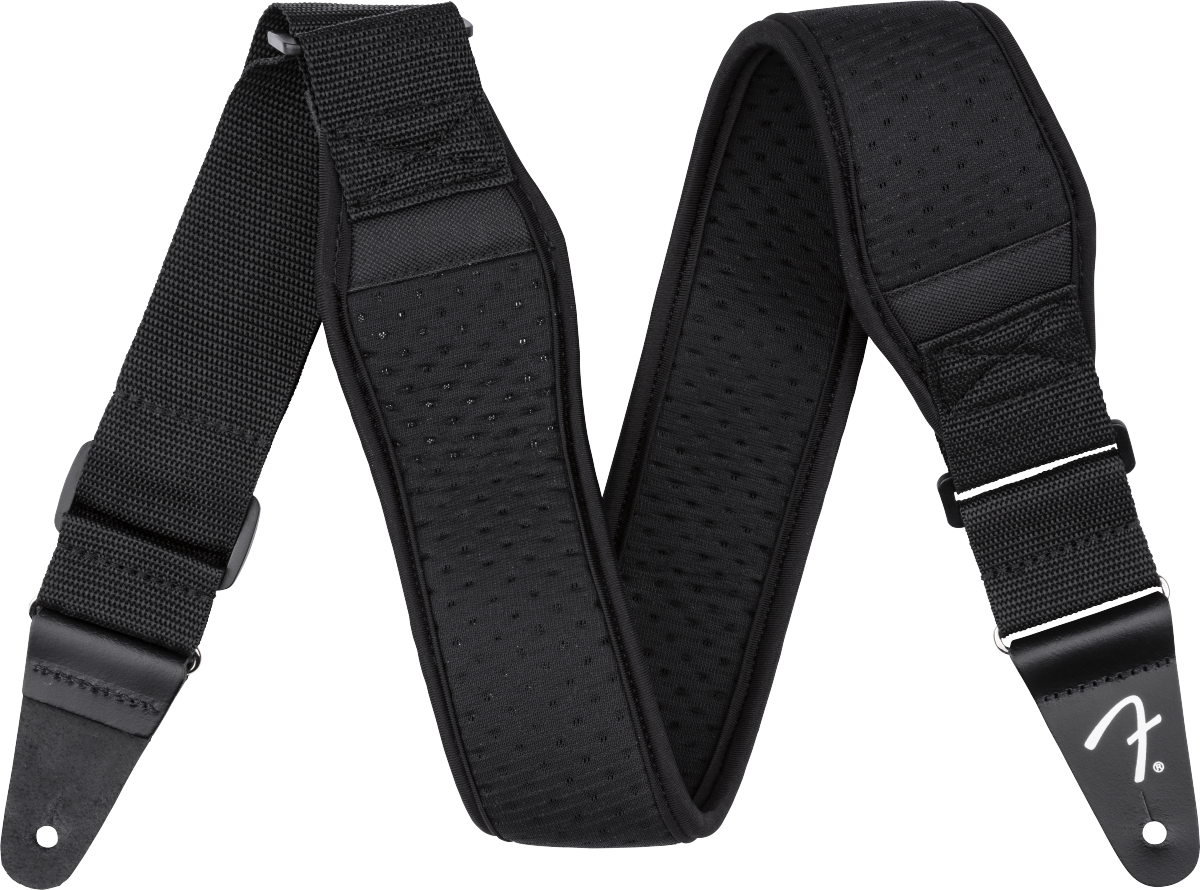 Fender Swell™ Neoprene Strap, Black, 2.5"