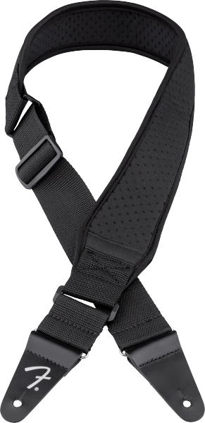 Fender Swell™ Neoprene Strap, Black, 2.5"