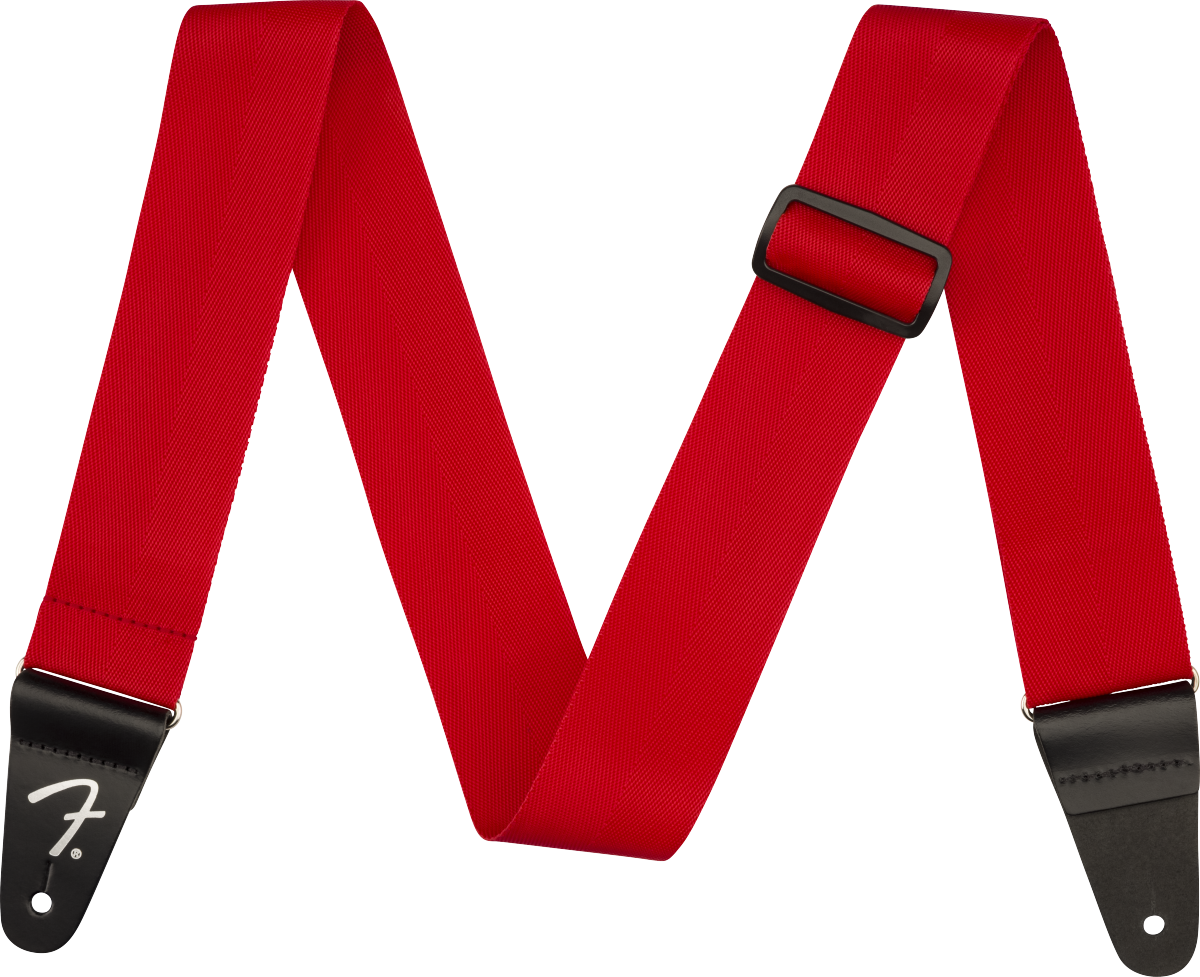 Fender Polypro Strap, Red
