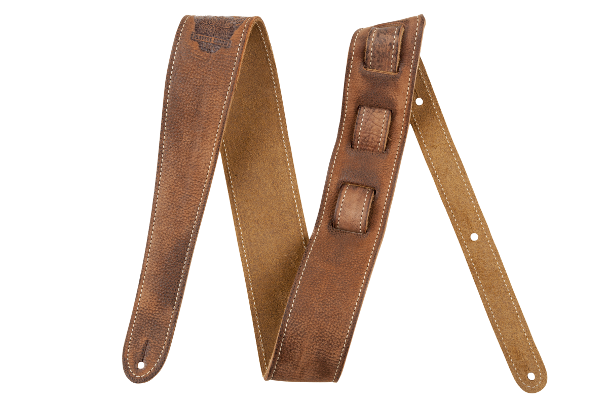 Fender Road Worn® Strap, Brown, 2"