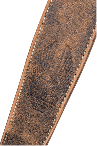 Fender Road Worn® Strap, Brown, 2"